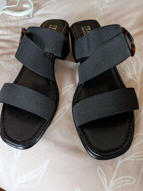 Italian Shoemakers, Black Tortoise Sandal